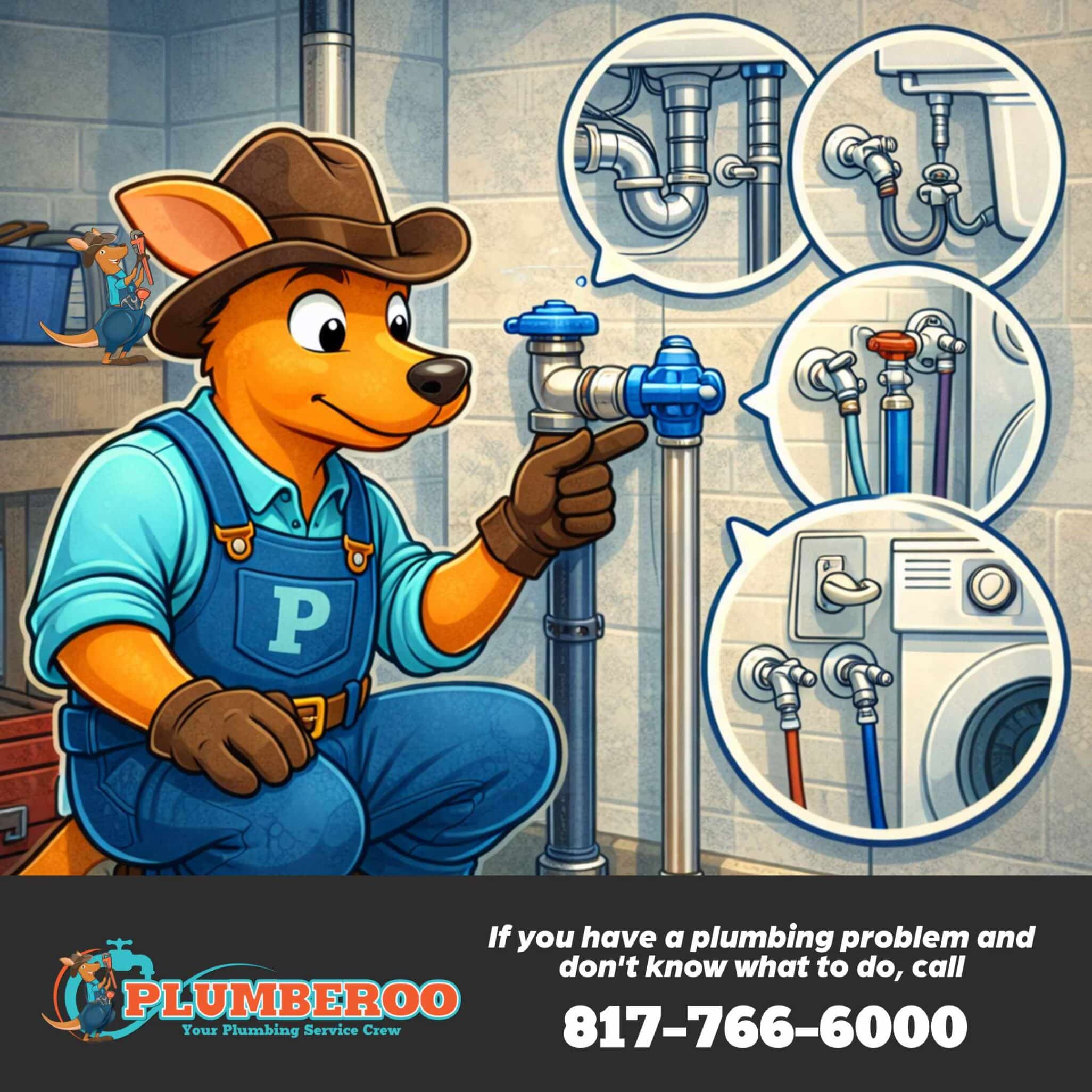 water shutoff valve location
